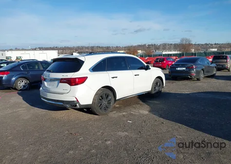 2020 Acura Mdx Standard z USA, uszkodzony, nr VIN 5J8YD4H31LL031386